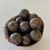 The Evoline Chiastolite Sacred Protection & Transition Polished Sphere.