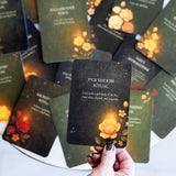 The Evoline Magnetic AF Ritual Cards for daily mediation, reflection and connection.