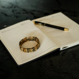 Rutilated Quartz on a journal during time of reflection
